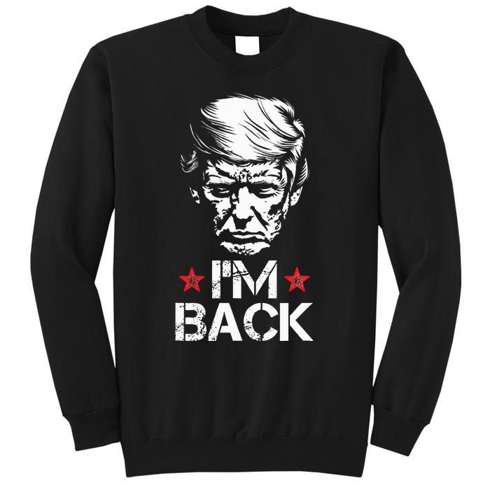 Trump For President 2024 Trump Won Trump IM Back Sweatshirt