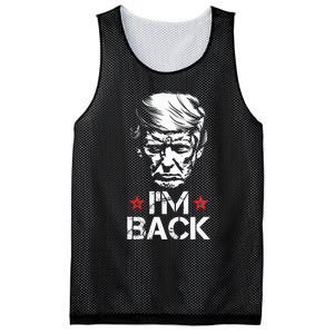 Trump For President 2024 Trump Won Trump IM Back Mesh Reversible Basketball Jersey Tank