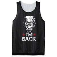 Trump For President 2024 Trump Won Trump IM Back Mesh Reversible Basketball Jersey Tank