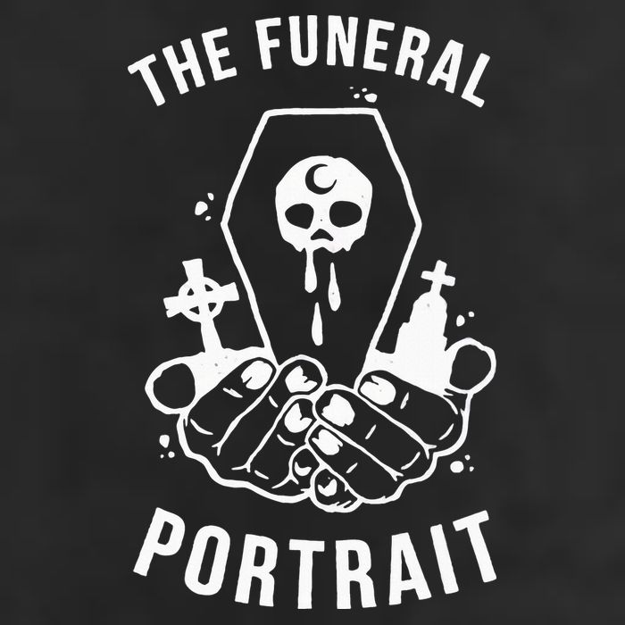 The Funeral Portrait Coffin Skull Adult Drive Performance Visor