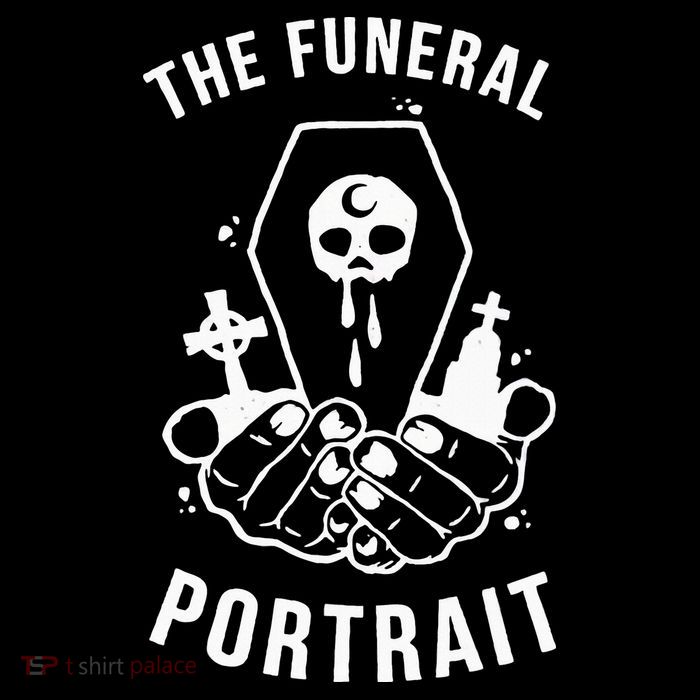 The Funeral Portrait Coffin Skull 16 in Basic Backpack