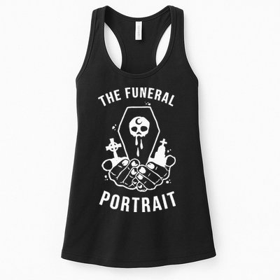 The Funeral Portrait Coffin Skull Womens Tank Top