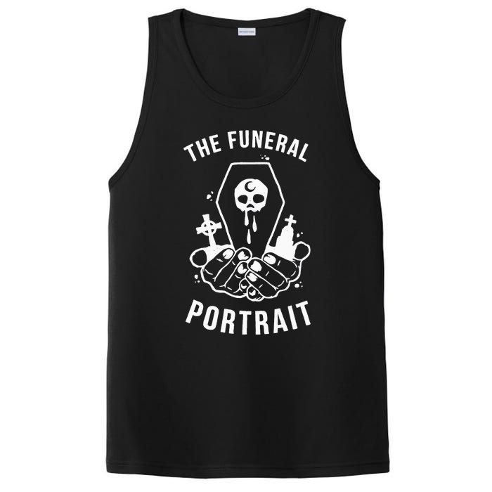 The Funeral Portrait Coffin Skull PosiCharge Competitor Tank