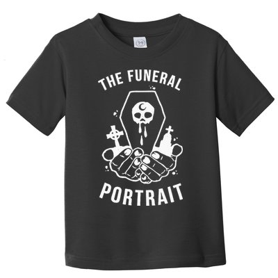 The Funeral Portrait Coffin Skull Toddler T-Shirt
