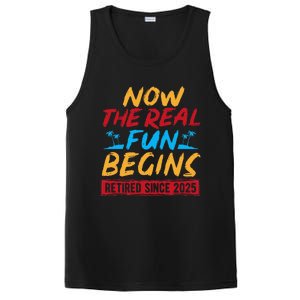 Tropical Fun Palm Tree Vacation Theme For Retirement 2025 PosiCharge Competitor Tank