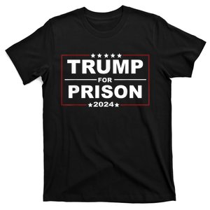 Trump For Prison 2024 Support Trump 4th Of July T-Shirt