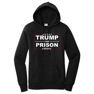 Trump For Prison 2024 Support Trump 4th Of July Women's Pullover Hoodie