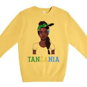 Tanzania Flag Products Souvenirs Uniform Tanzanian Premium Crewneck Sweatshirt