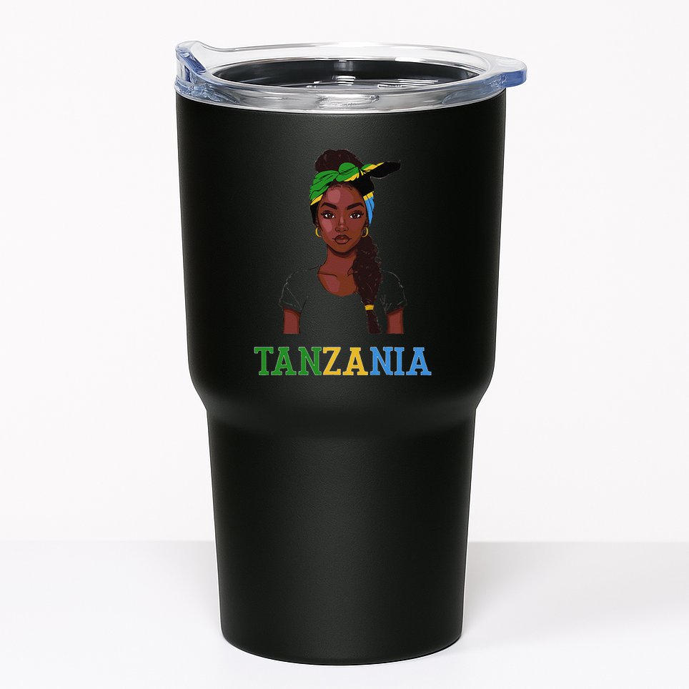 Tanzania Flag Products Souvenirs Uniform Tanzanian Tumbler