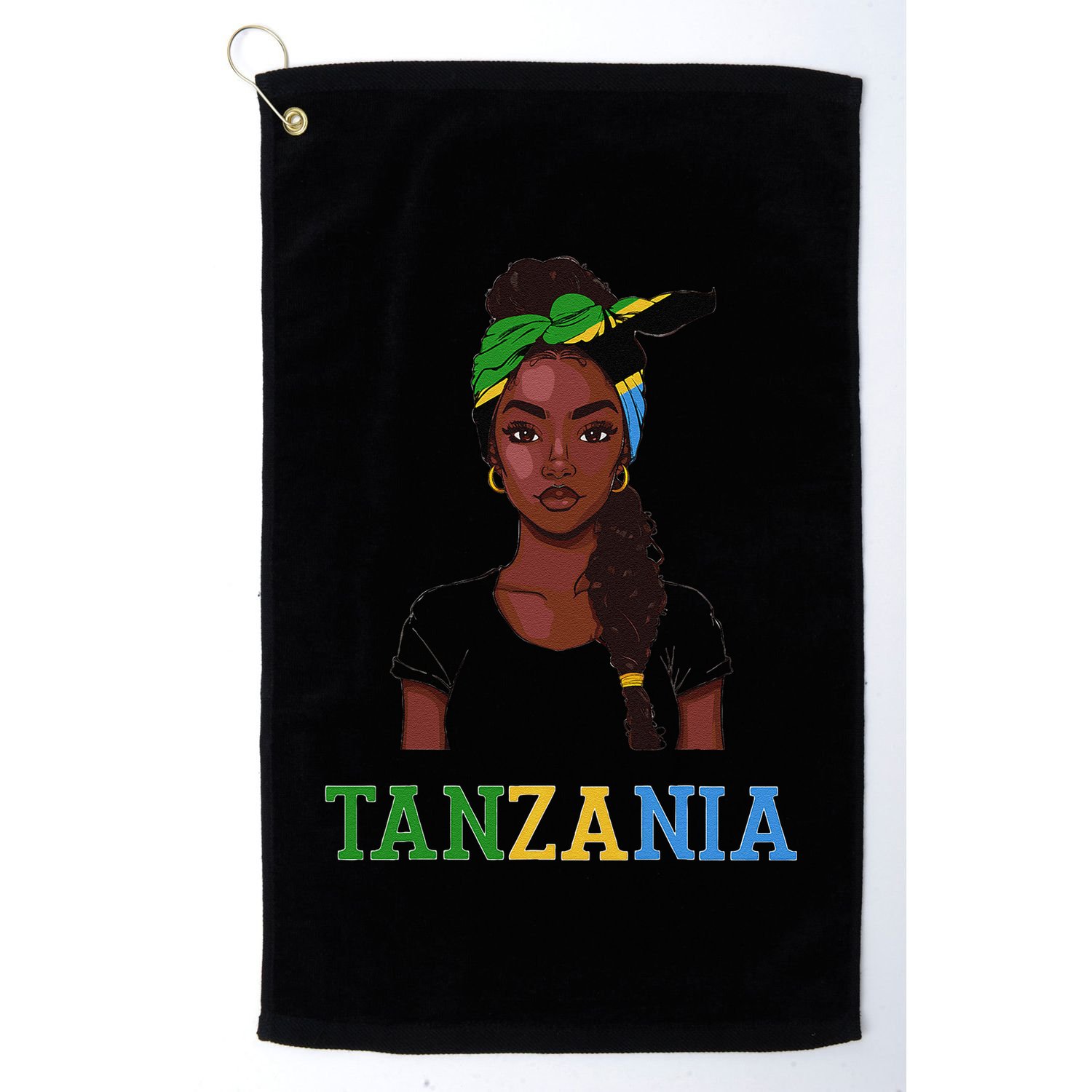 Tanzania Flag Products Souvenirs Uniform Tanzanian Golf Towel
