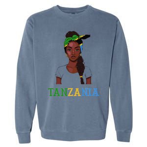 Tanzania Flag Products Souvenirs Uniform Tanzanian Garment-Dyed Sweatshirt