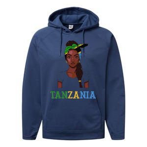 Tanzania Flag Products Souvenirs Uniform Tanzanian Performance Fleece Hoodie