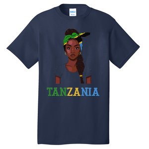 Tanzania Flag Products Souvenirs Uniform Tanzanian Tall T-Shirt