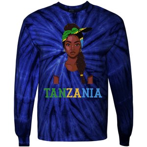 Tanzania Flag Products Souvenirs Uniform Tanzanian Tie-Dye Long Sleeve Shirt