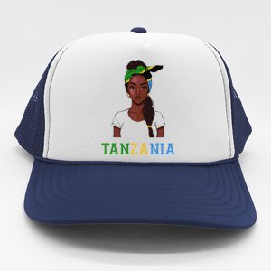 Tanzania Flag Products Souvenirs Uniform Tanzanian Trucker Hat