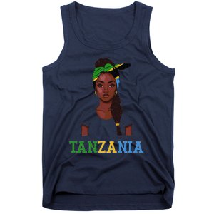 Tanzania Flag Products Souvenirs Uniform Tanzanian Tank Top