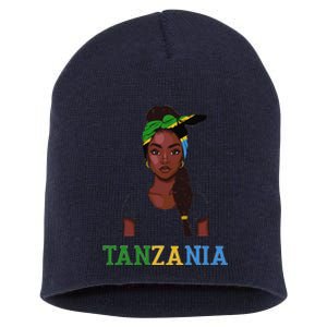 Tanzania Flag Products Souvenirs Uniform Tanzanian Short Acrylic Beanie