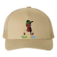 Tanzania Flag Products Souvenirs Uniform Tanzanian Yupoong Adult 5-Panel Trucker Hat