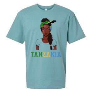 Tanzania Flag Products Souvenirs Uniform Tanzanian Sueded Cloud Jersey T-Shirt