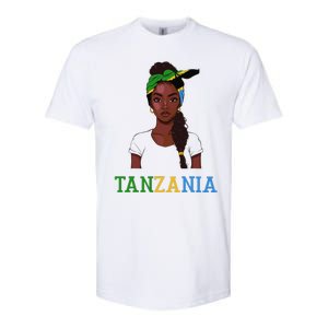 Tanzania Flag Products Souvenirs Uniform Tanzanian Softstyle CVC T-Shirt