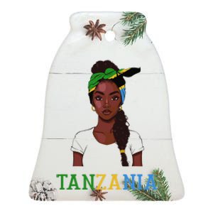 Tanzania Flag Products Souvenirs Uniform Tanzanian Ceramic Bell Ornament