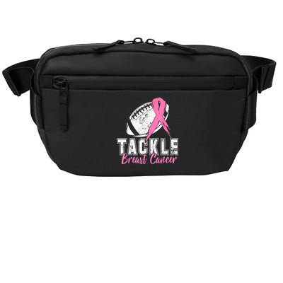 Tackle Football Pink Ribbon Breast Cancer Awareness Crossbody Pack