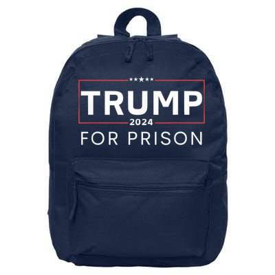 Trump For Prison 2024 16 in Basic Backpack