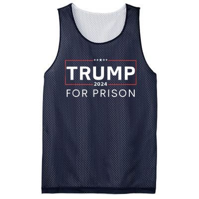 Trump For Prison 2024 Mesh Reversible Basketball Jersey Tank