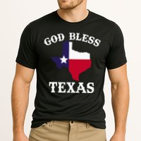 Texas Flag Patriotic Texan Pride God Bless Texas Cooling Performance Crew T-Shirt