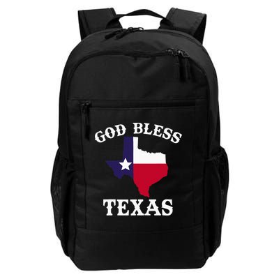 Texas Flag Patriotic Texan Pride God Bless Texas Backpack