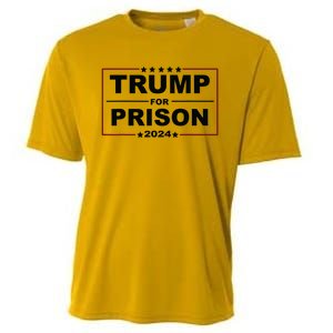 Trump For Prison 2024 Support Trump 4th Of July Cooling Performance Crew T-Shirt