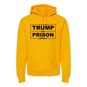 Trump For Prison 2024 Support Trump 4th Of July Premium Hoodie