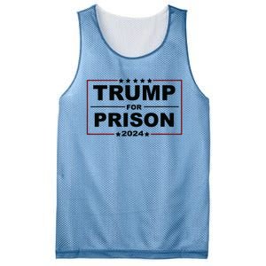 Trump For Prison 2024 Support Trump 4th Of July Mesh Reversible Basketball Jersey Tank