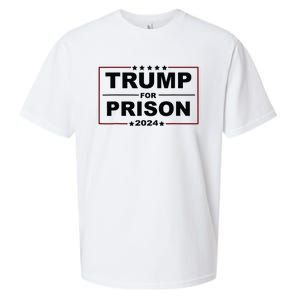 Trump For Prison 2024 Support Trump 4th Of July Sueded Cloud Jersey T-Shirt