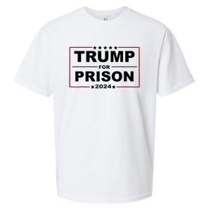 Trump For Prison 2024 Support Trump 4th Of July Sueded Cloud Jersey T-Shirt