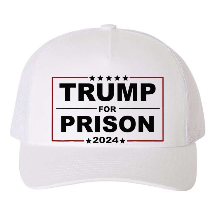 Trump For Prison 2024 Support Trump 4th Of July Yupoong Adult 5-Panel Trucker Hat