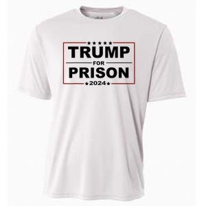 Trump For Prison 2024 Support Trump 4th Of July Cooling Performance Crew T-Shirt