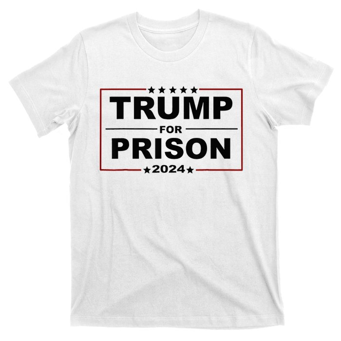 Trump For Prison 2024 Support Trump 4th Of July T-Shirt