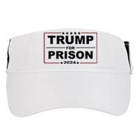 Trump For Prison 2024 Support Trump 4th Of July Adult Drive Performance Visor