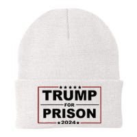 Trump For Prison 2024 Support Trump 4th Of July Knit Cap Winter Beanie