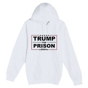 Trump For Prison 2024 Support Trump 4th Of July Premium Pullover Hoodie