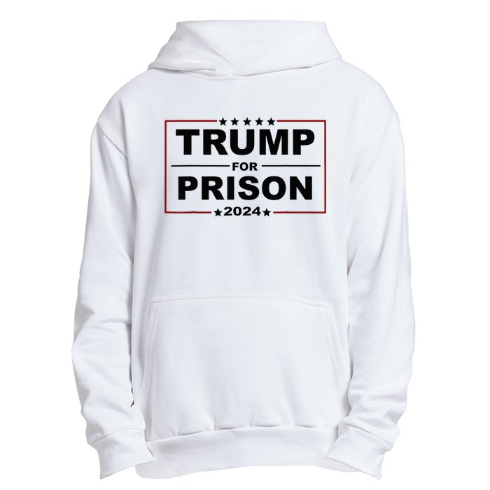 Trump For Prison 2024 Support Trump 4th Of July Urban Pullover Hoodie