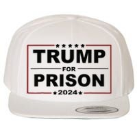 Trump For Prison 2024 Support Trump 4th Of July Wool Snapback Cap