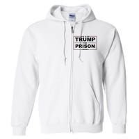 Trump For Prison 2024 Support Trump 4th Of July Full Zip Hoodie