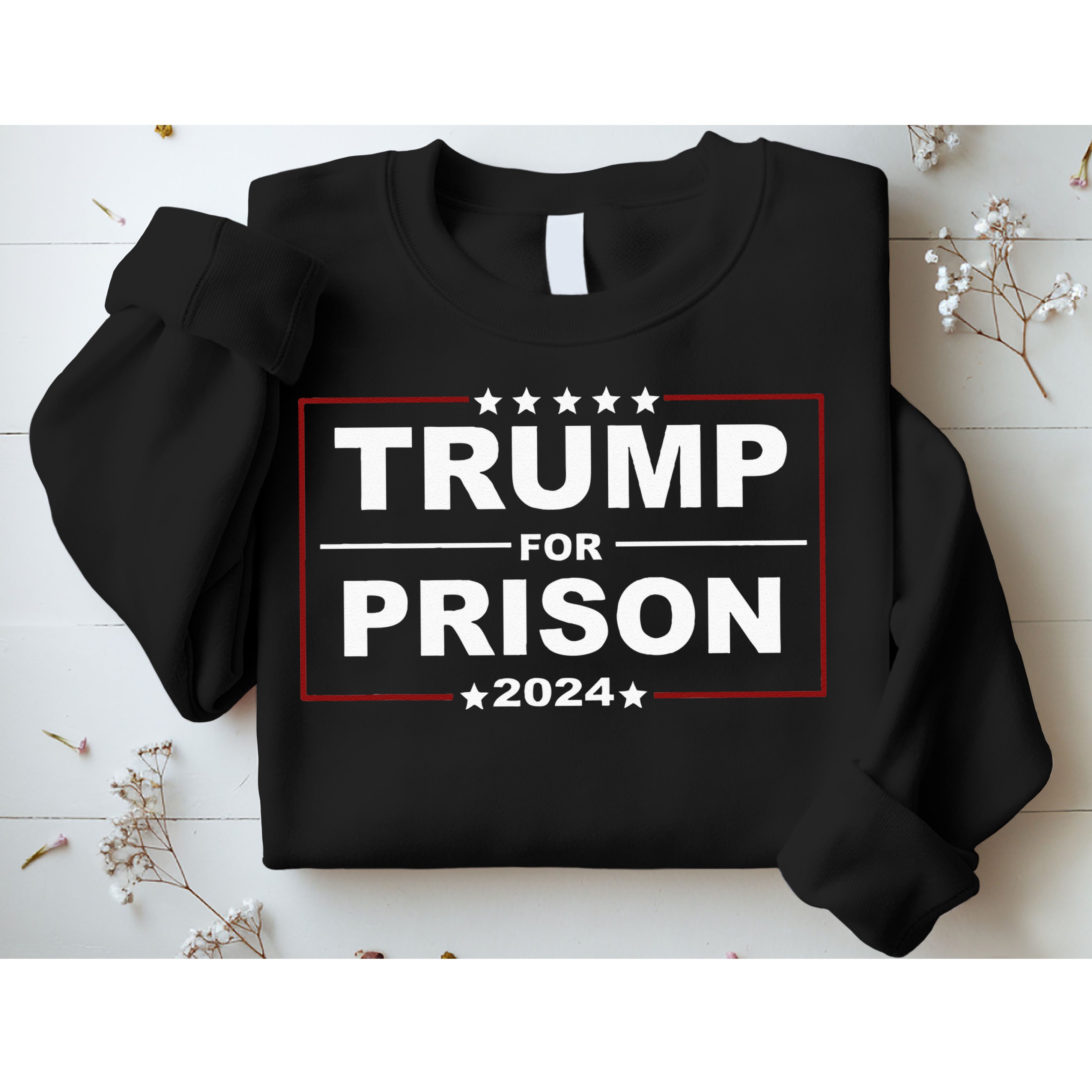 Trump For Prison 2024 Support Trump 4th Of July Sweatshirt