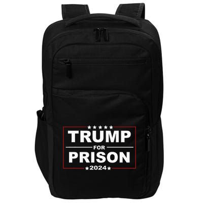 Trump For Prison 2024 Support Trump 4th Of July Impact Tech Backpack
