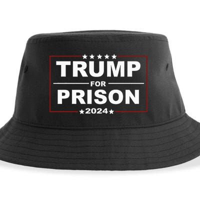 Trump For Prison 2024 Support Trump 4th Of July Sustainable Bucket Hat