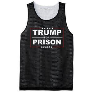 Trump For Prison 2024 Support Trump 4th Of July Mesh Reversible Basketball Jersey Tank