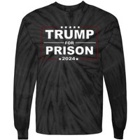 Trump For Prison 2024 Support Trump 4th Of July Tie-Dye Long Sleeve Shirt