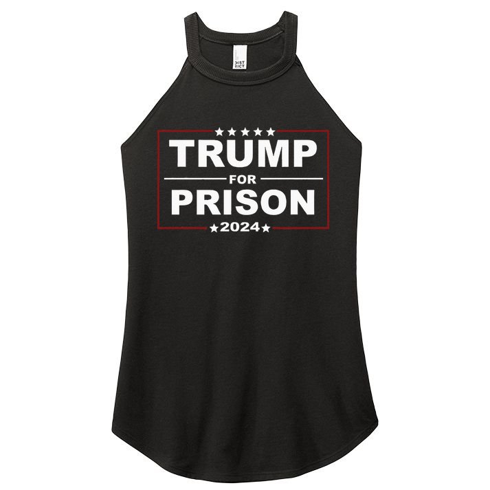 Trump For Prison 2024 Support Trump 4th Of July Women's Perfect Tri Rocker Tank